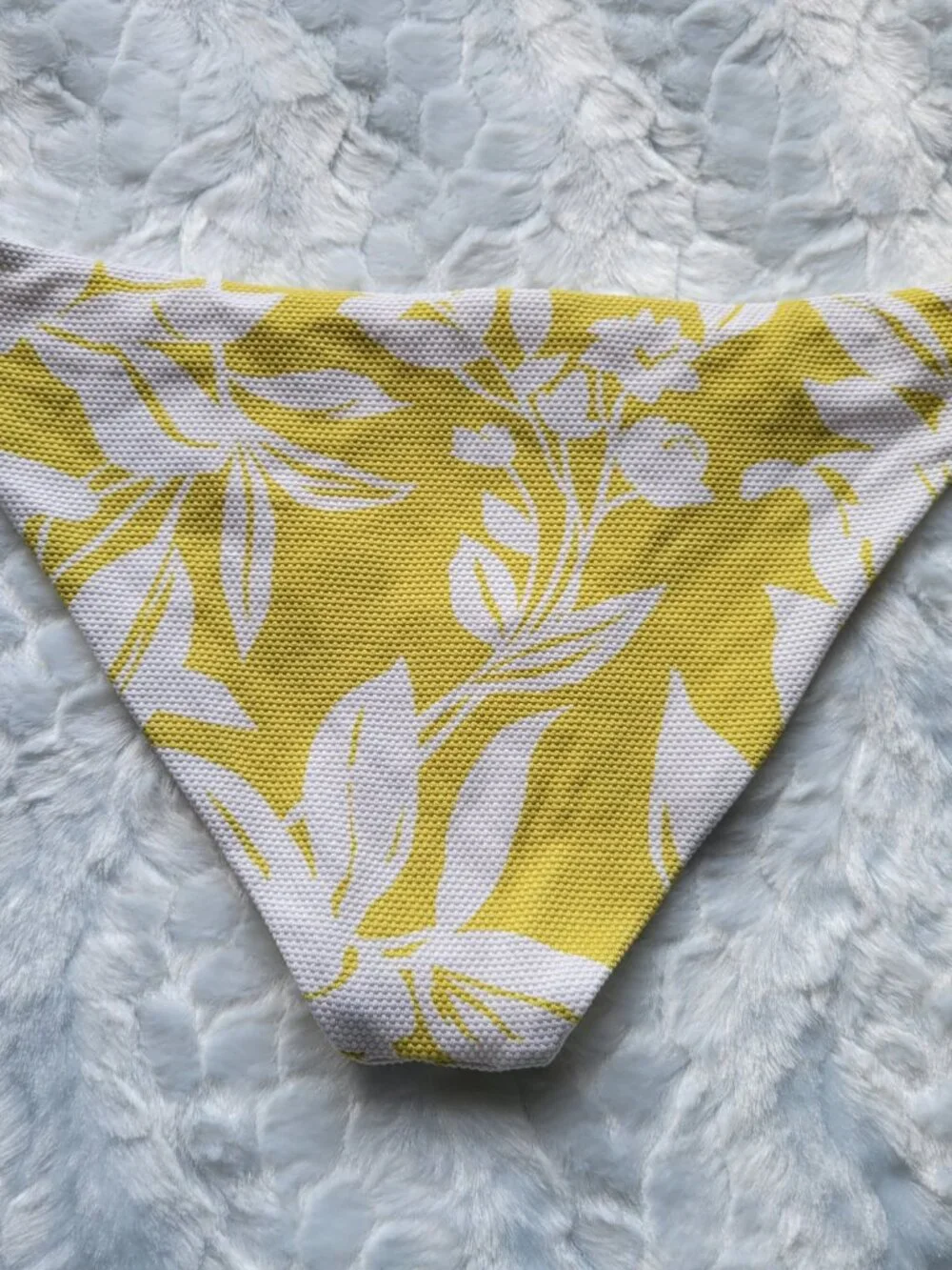 L*Space Bikini Bottom Women's Large Green Floral Camacho Swimwear by Revolve NWT